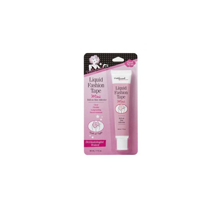 Hollywood Fashion Secrets Mini liquid fashion tape in a wall-hook ready retail packaging