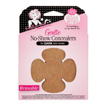 Wall-hook ready pack of Hollywood Fashion Secrets gentle no-show concealers